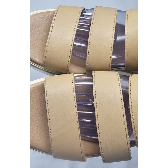 Sorel Joanie III Ankle Strap Sandals Sandals Platform Multi-Strap Tan 10 Chunky - Picture 2 of 14